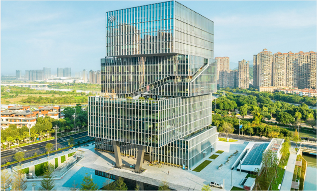 中裝建設(shè)恒申集團(tuán)總部大樓項目圓滿交付